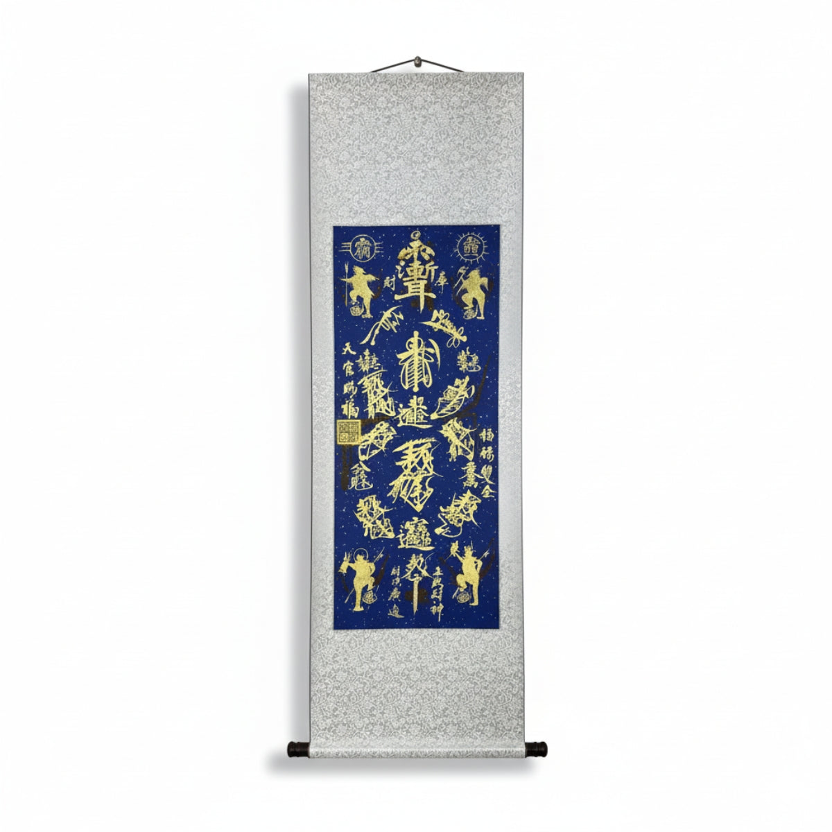 Grand Master's Hand-Painted & Consecrated Talisman Scroll (Large 145cm Silk Mount)