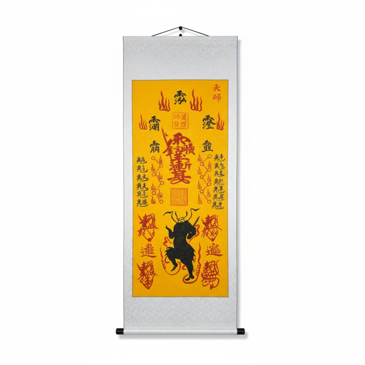 Museum-Grade Massive 170cm Taoist Scroll: Hand-Painted & Consecrated (Master Collection)