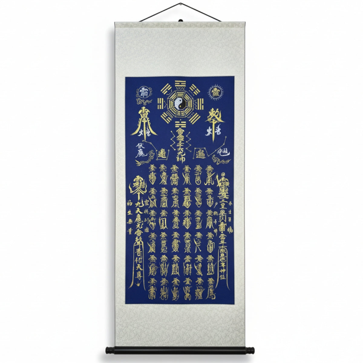 Museum-Grade Massive 170cm Taoist Scroll: Hand-Painted & Consecrated (Master Collection)