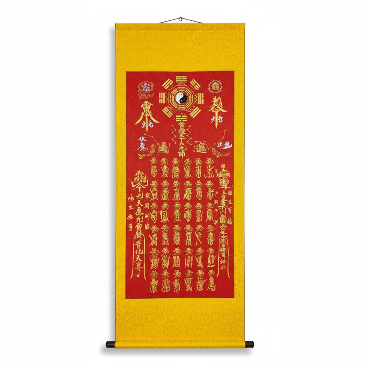 Museum-Grade Massive 170cm Taoist Scroll: Hand-Painted & Consecrated (Master Collection)