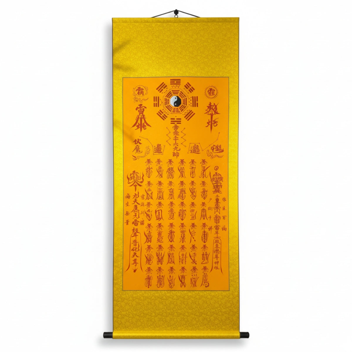 Museum-Grade Massive 170cm Taoist Scroll: Hand-Painted & Consecrated (Master Collection)
