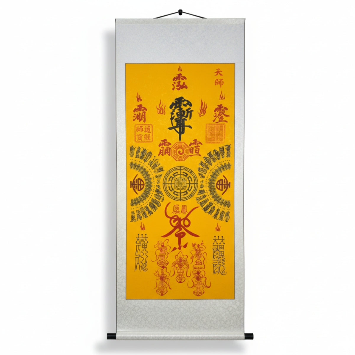 Museum-Grade Massive 170cm Taoist Scroll: Hand-Painted & Consecrated (Master Collection)