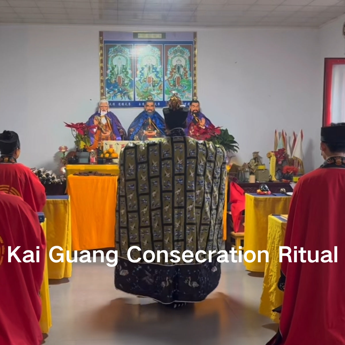 Museum-Grade Massive 170cm Taoist Scroll: Hand-Painted & Consecrated (Master Collection)